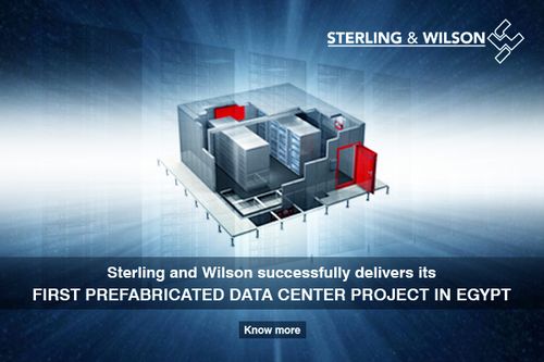 Sterling and Wilson delivers its first prefabricated data center project in Egypt